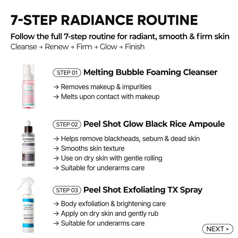 7-Step Radiance Routine - Complete K-Beauty Skincare Set.